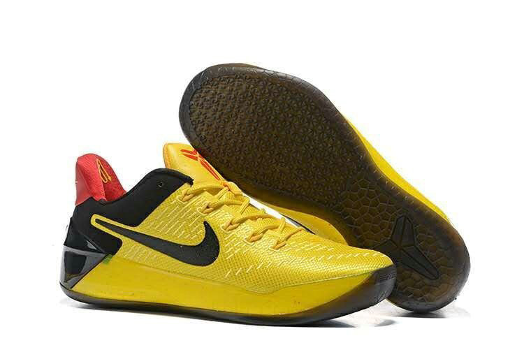 Nike Kobe AD Yellow Black Red Basketball Shoes